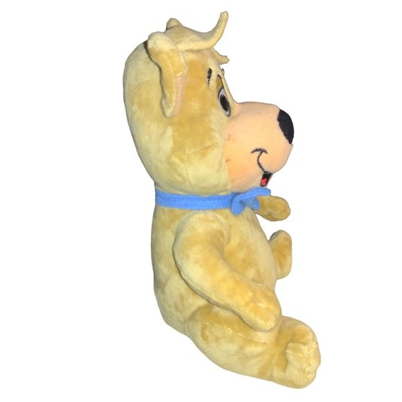 Hanna Barbera Boo Boo Bear Plush Stuffed Toy Yogi Light Brown Blue Bow Tie 8" - Picture 3 of 10
